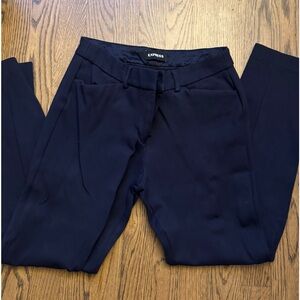 Express Navy Blue Dress Pants
